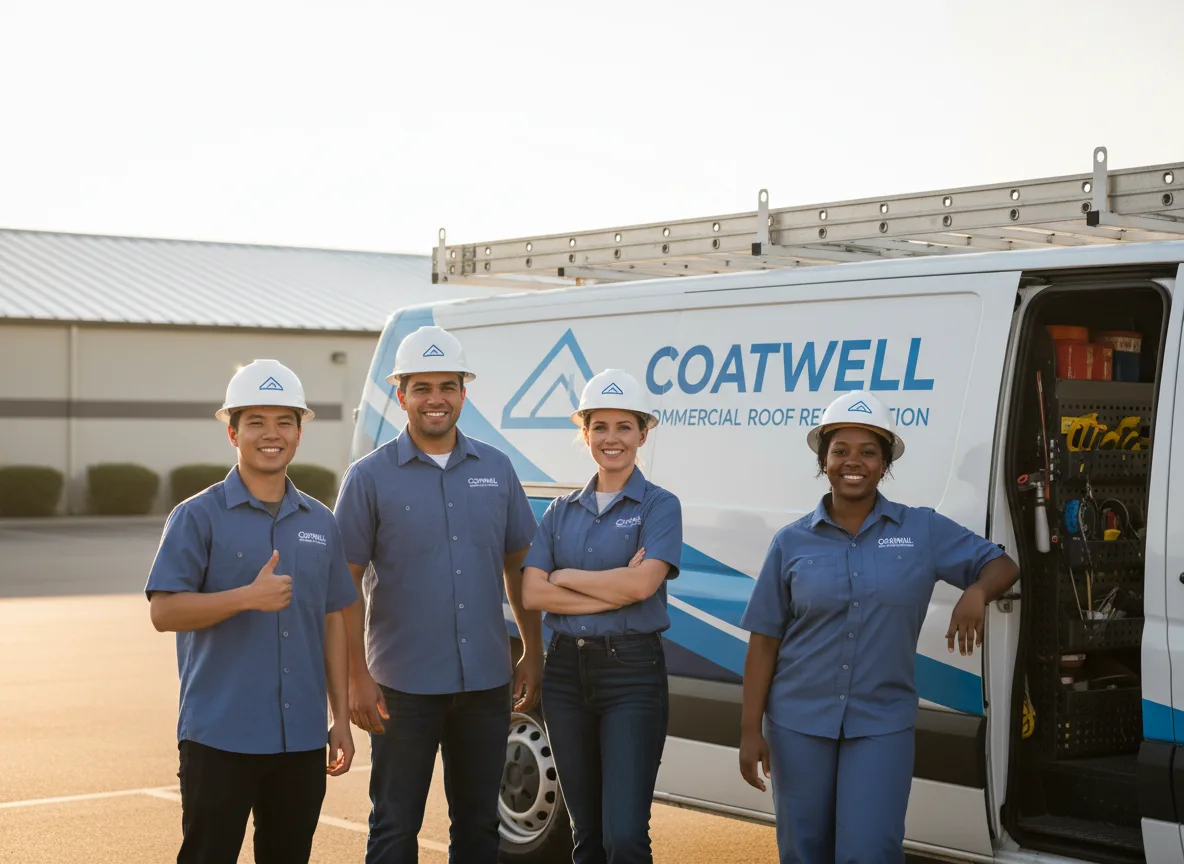 Commercial roof coating company in Edwards, MS